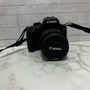 Canon EOS Rebel T100, Black Digital Camera Professional DSLR